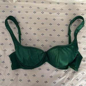 Agent Provocateur Nikita Bra in Emerald Green